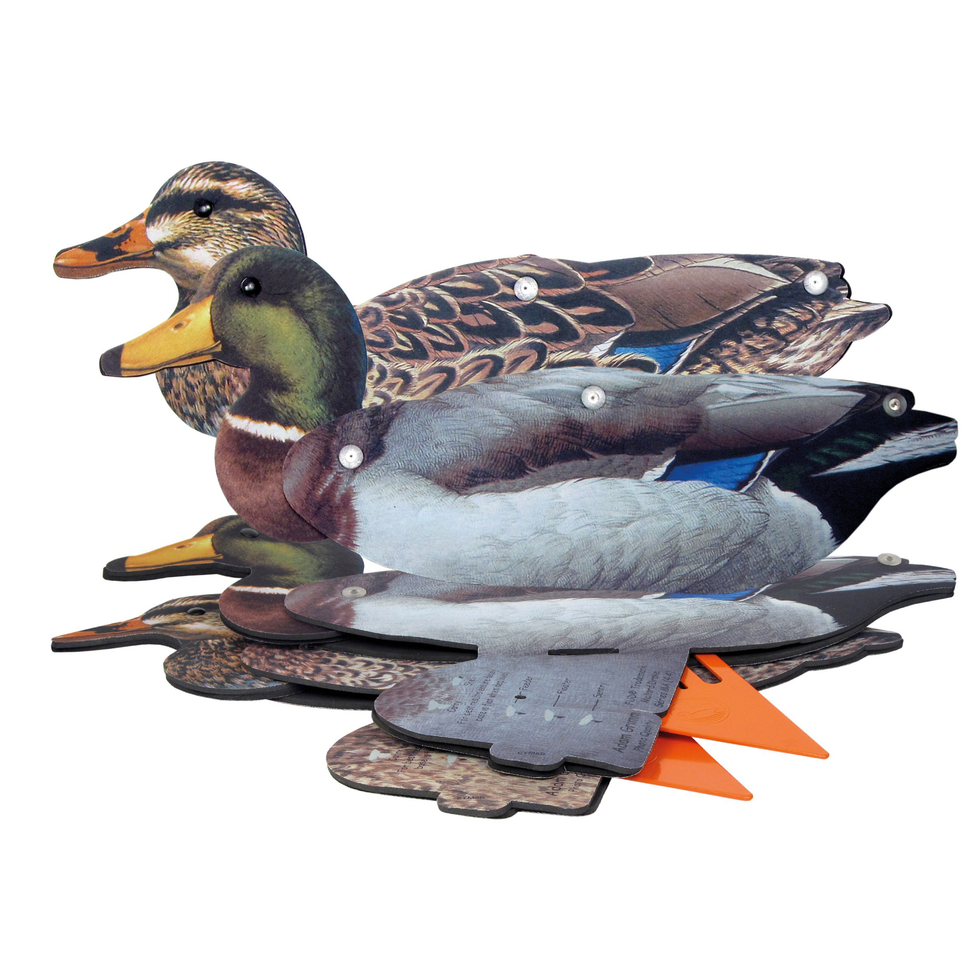 FUD Decoys 3D photo real with ground spikes and hooks pack of 6 eBay