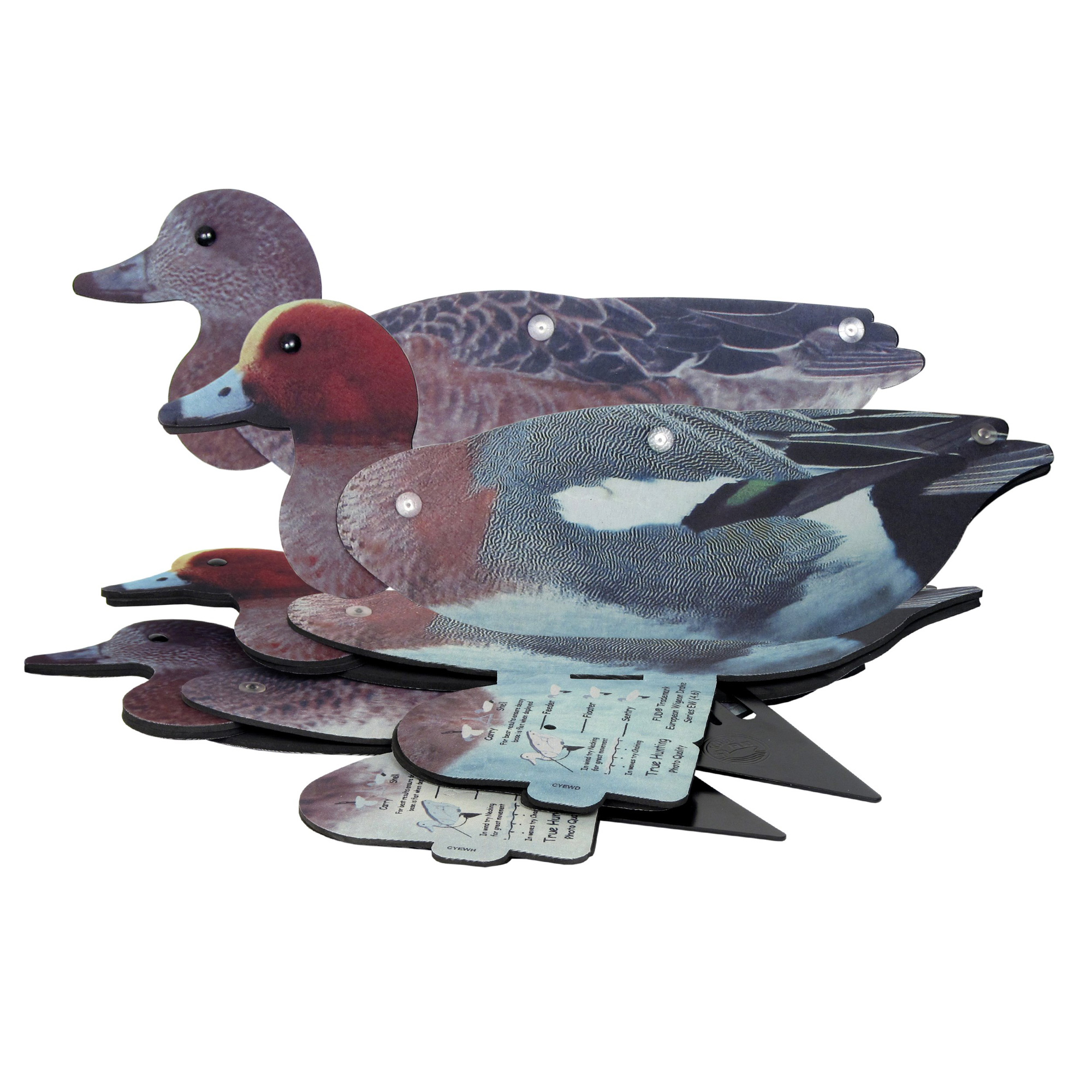 FUD Decoys 3D photo real with ground spikes and hooks pack of 6 eBay