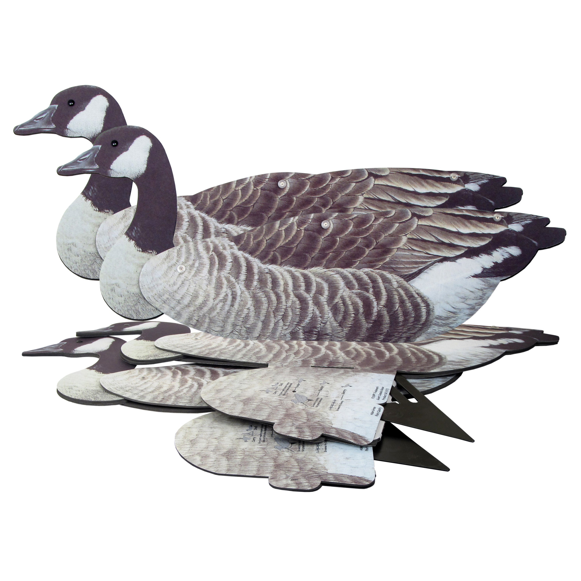 FUD Decoys 3D photo real with ground spikes and hooks pack of 6 eBay