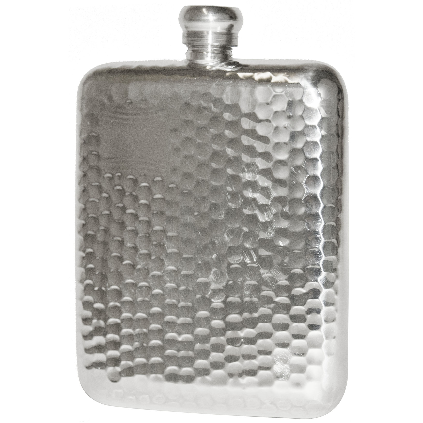 Bisley hip flask 4oz 6oz pewter or stainless steel shooting whisky