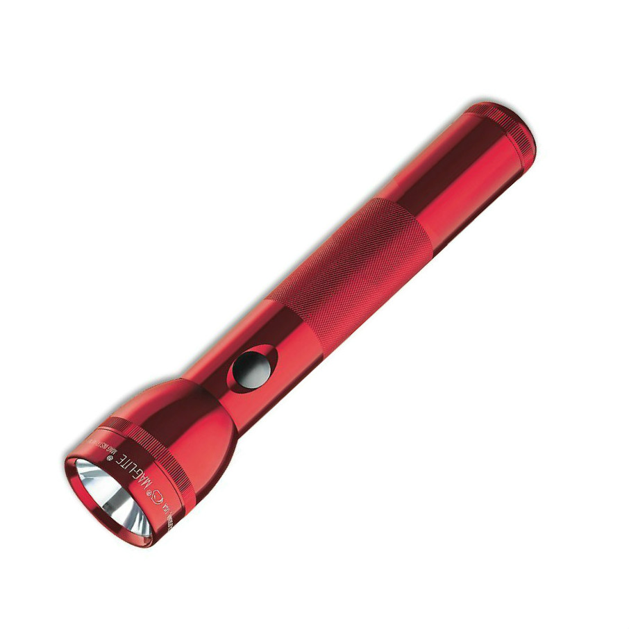 Maglite torch 2D cell RED - official  stockist