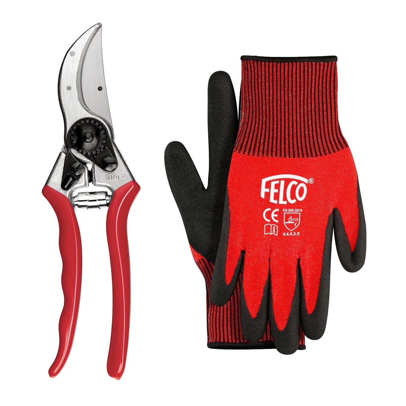 Felco Model 2 Secateurs with Large Gloves - Pruning shears - Genuine Felco - official Felco stockist
