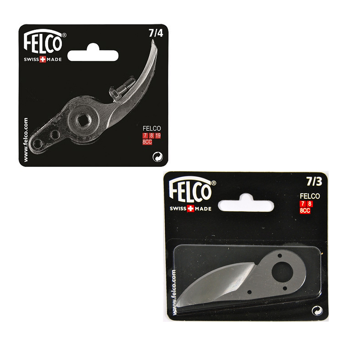 Felco model 7 secateurs blade and Anvil set - for model 7 and 8 - new and sealed - official Felco stockist