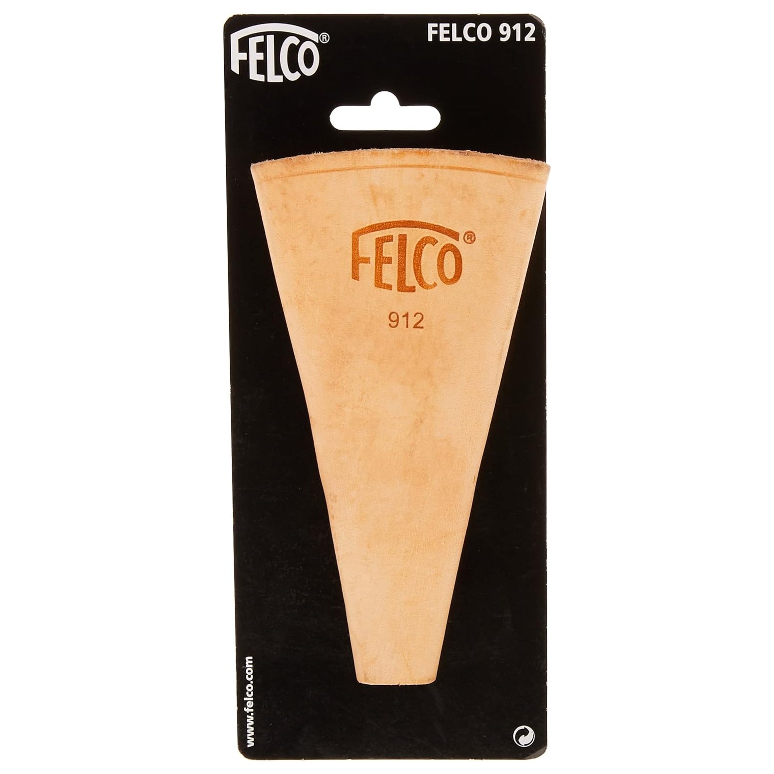 Felco secateurs leather cone holster model 912 with belt clip - official Felco stockist