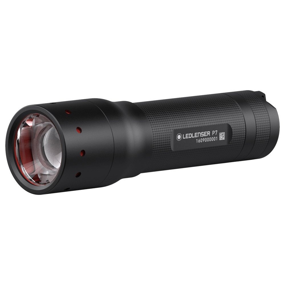 LED Lenser P7 upgraded 450 lumens Pro torch with Holster & batteries